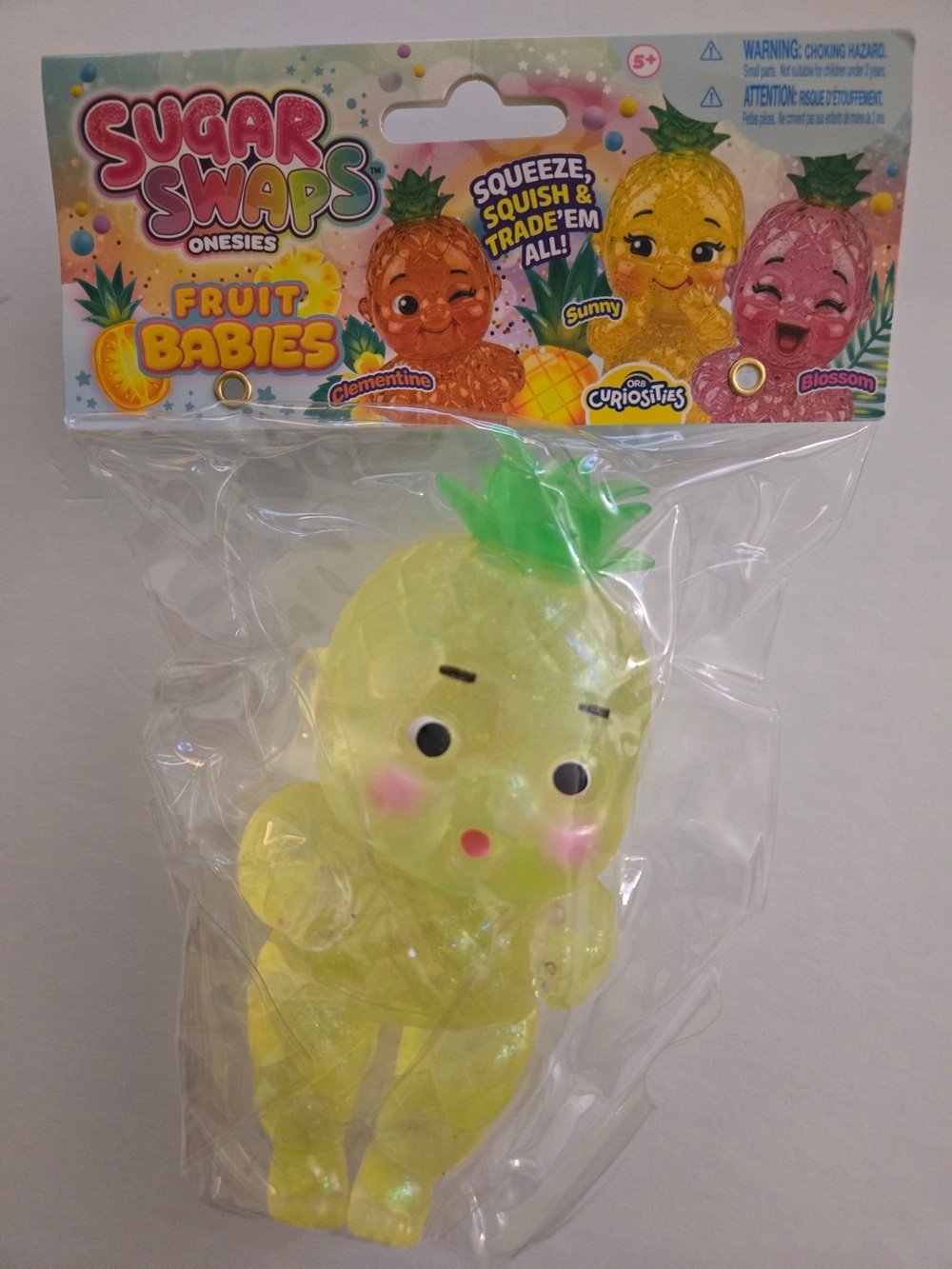 Sugar Swaps Fruit Babies Sunny Pineapple | ORB Curiosities Squishy | NEW
